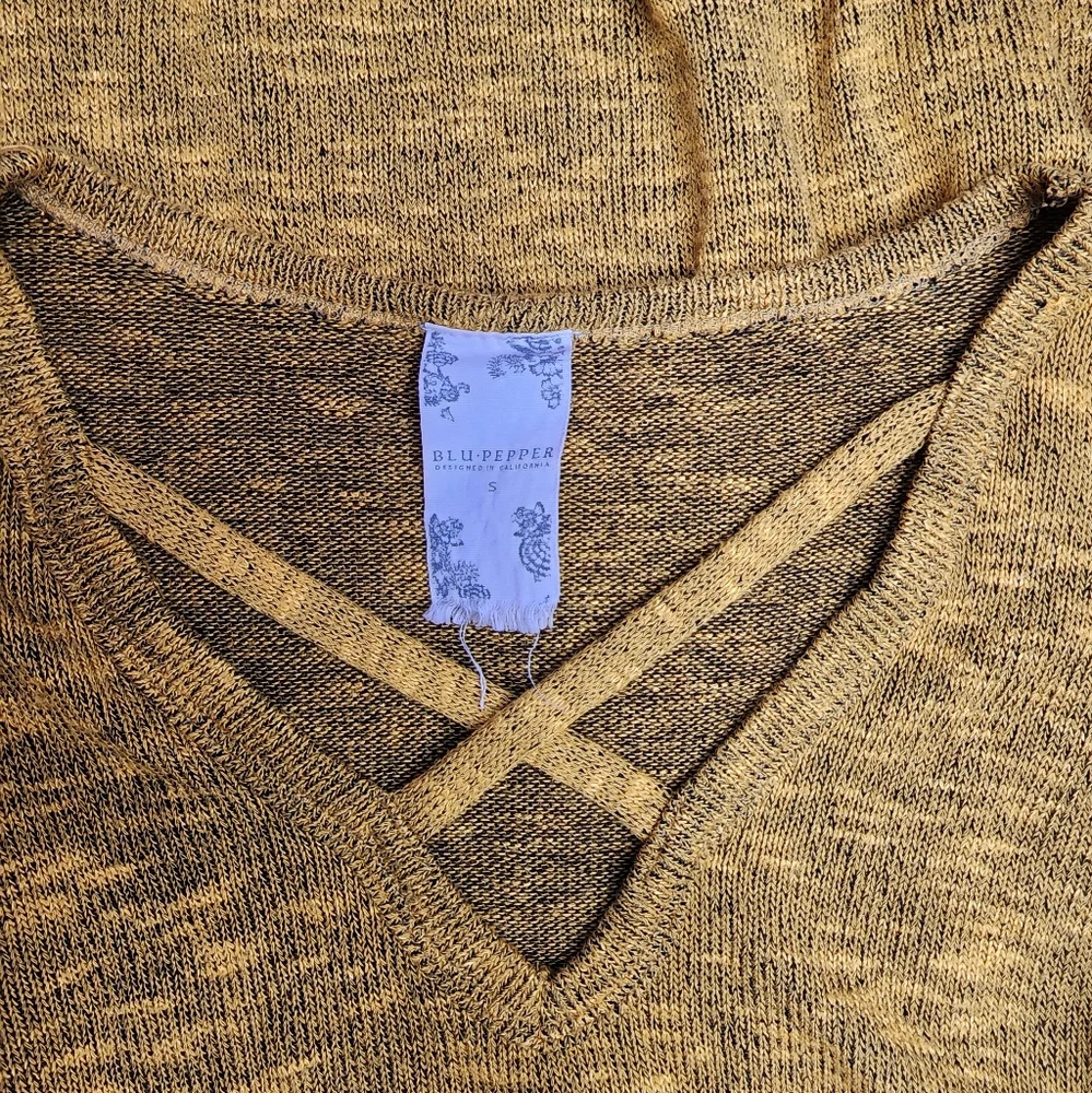 Blu Pepper Mustard Sweater - Picture 6 of 6